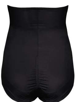 Zwart - Pour Moi Lingerie Shapewear slipje voor zandloperfiguur met hoge taille en krachtige buikcorrectie