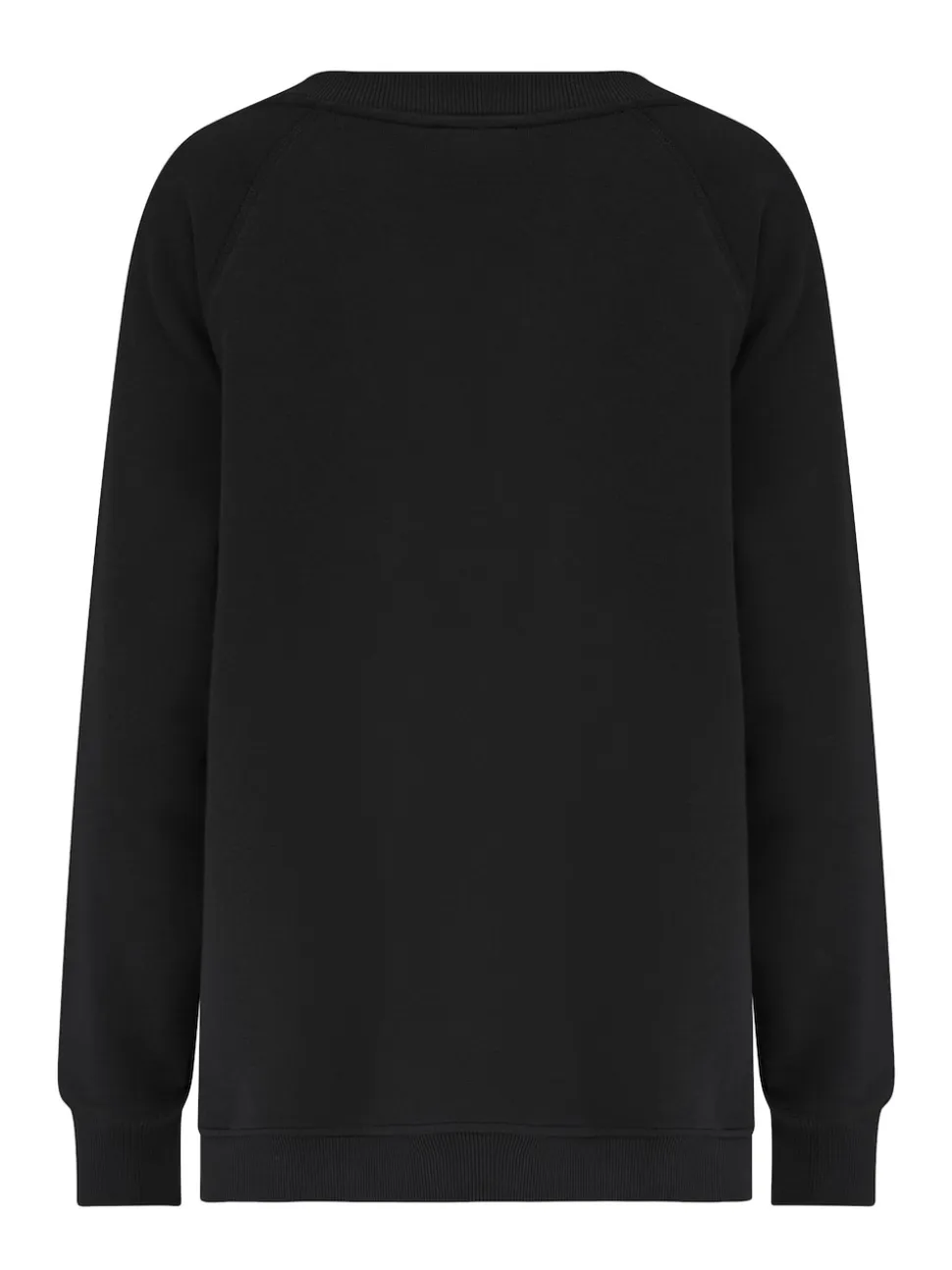 Zwart - Pour Moi The Softest Off Duty Relaxed V-Neck Sweatshirt