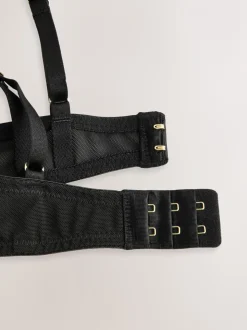 Zwart - Premium geborduurde beha