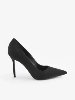 Zwart - Premium pumps met spitse neus