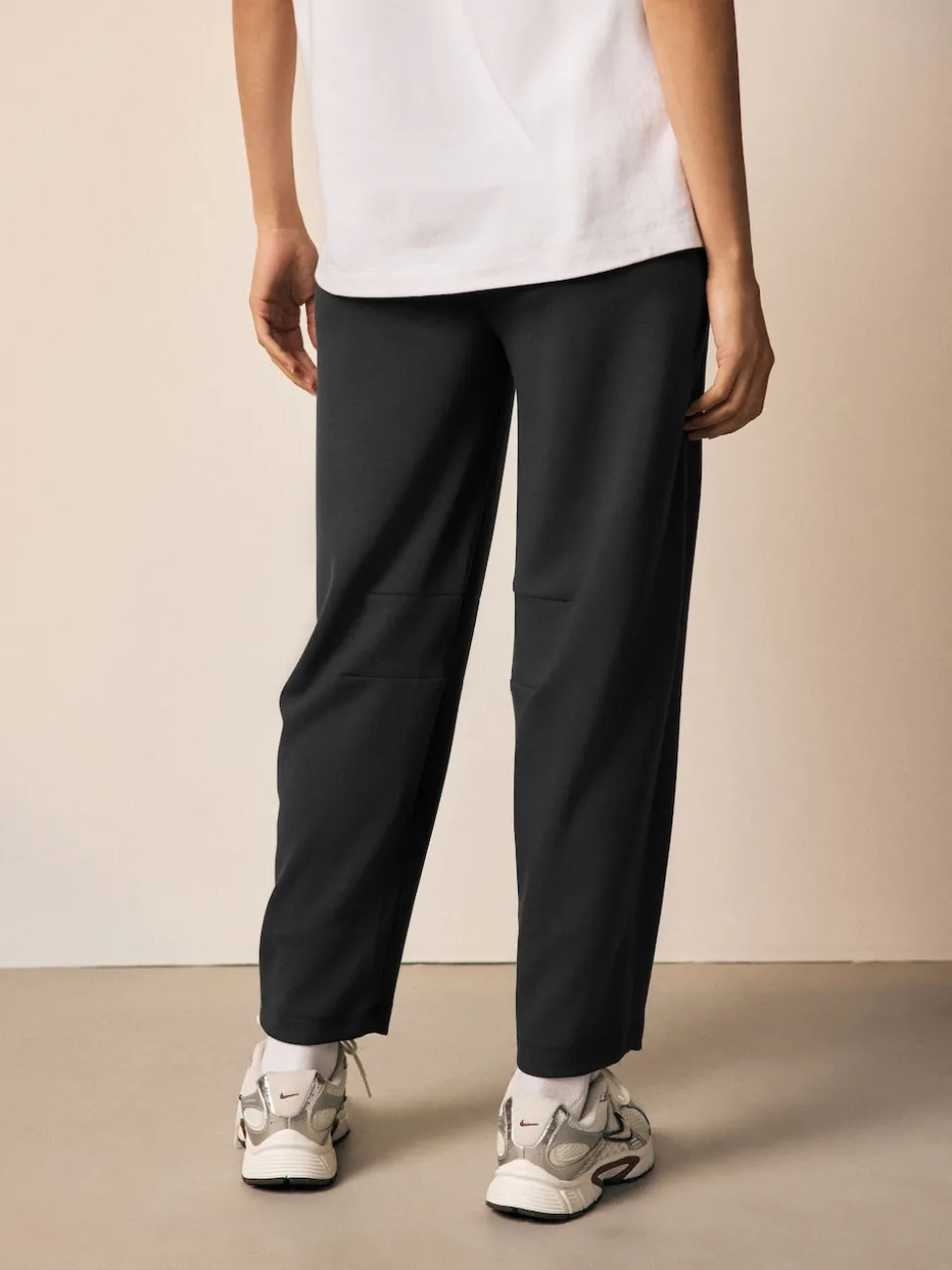 Zwart - Premium zware Slinky Barrel jeans Joggingbroeken