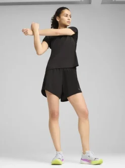 Zwart - Puma Womens Velocity 5" Running Shorts