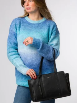 Zwart - Pure Luxuries London Olney Leather Handbag
