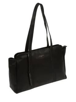 Zwart - Pure Luxuries London Olney Leather Handbag