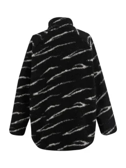 Zwart - Regatta Frankie Borg Full Zip Fleece