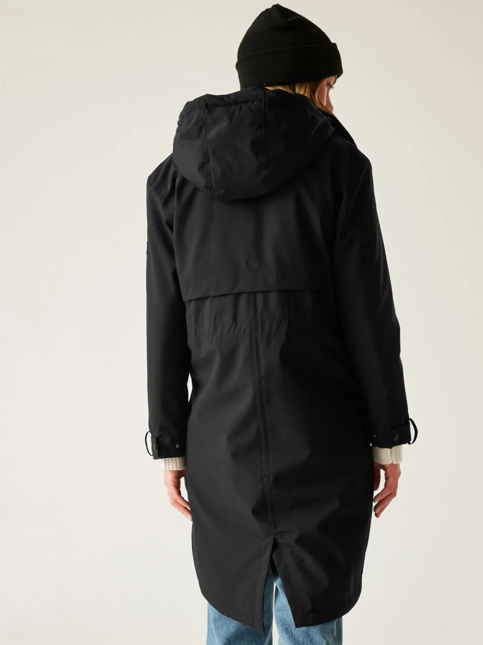 Zwart - Regatta Yannta Isotex Waterproof Breathable Coat