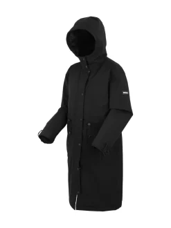 Zwart - Regatta Yannta Isotex Waterproof Breathable Coat