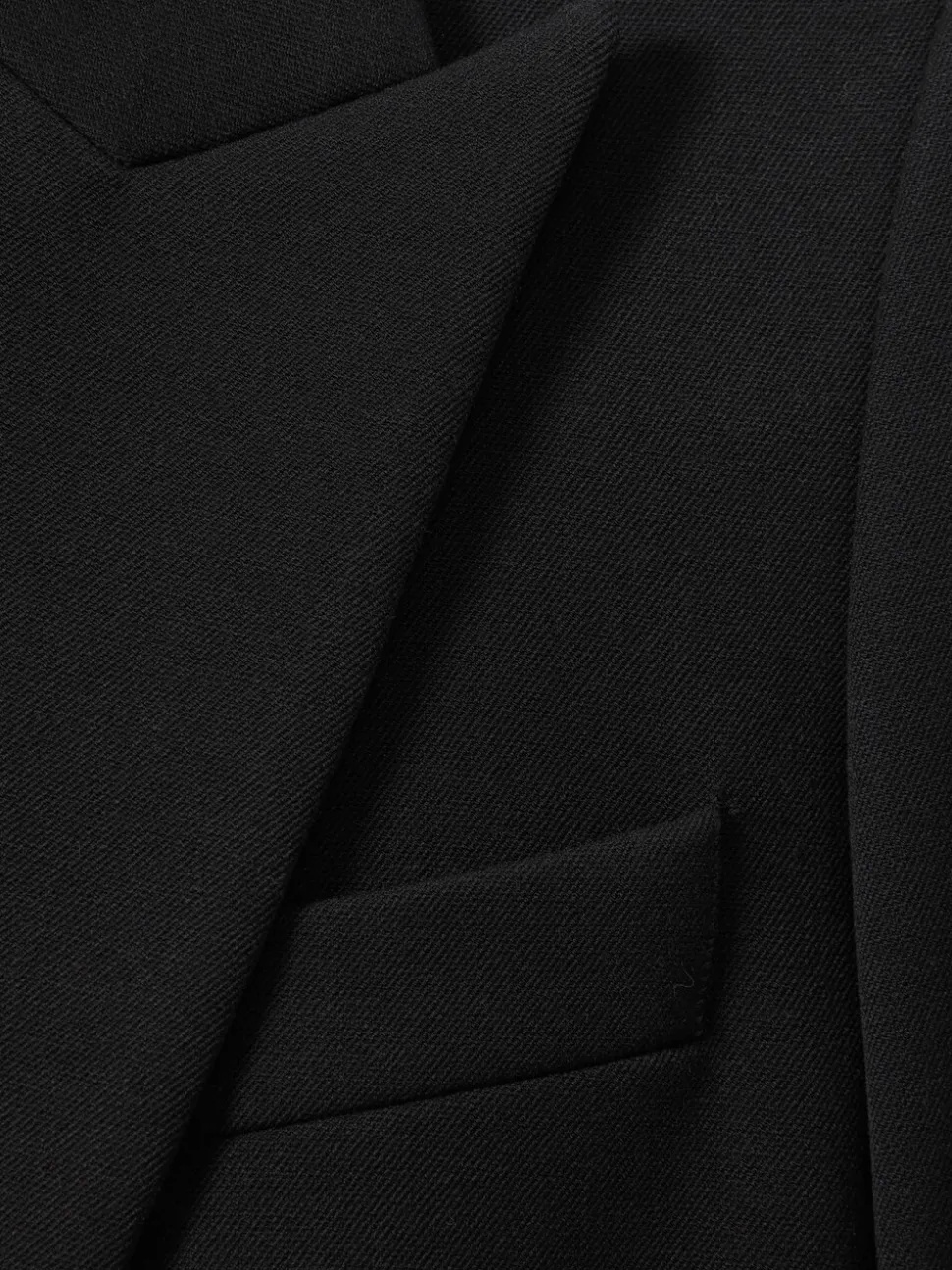 Zwart - Reiss Gabi maatsnit-kostuumblazer met enkele knoopsluiting