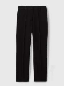 Zwart - Reiss Gabi slim-fit kostuumbroek