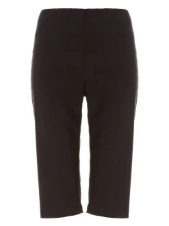 Zwart - Roman - Knielange stretchshort