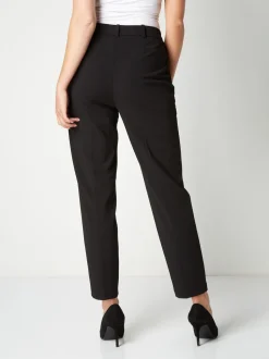 Zwart - Roman Originals - Broek met rechte, toelopende pijpen