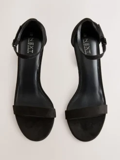 Zwart - Sandalen met blokhak