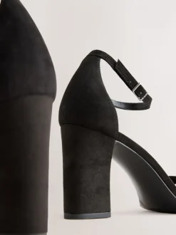 Zwart - Sandalen met blokhak