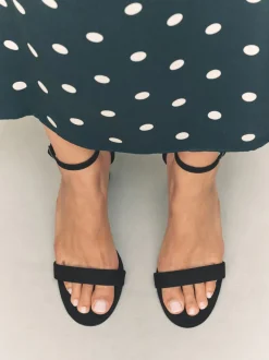 Zwart - Sandalen met blokhak