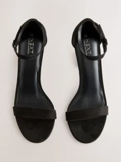 Zwart - Sandalen met blokhak