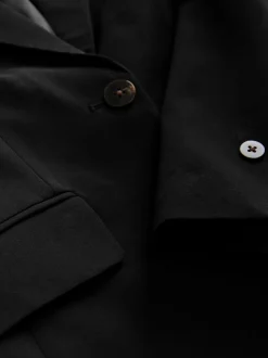 Zwart - Sculpting Single Breasted Tailored Blazer