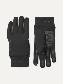 Zwart - SEALSKINZ waterafstotende Nano handschoenen van fleece