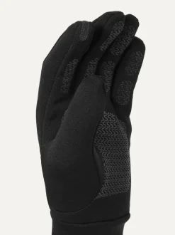 Zwart - SEALSKINZ waterafstotende Nano handschoenen van fleece