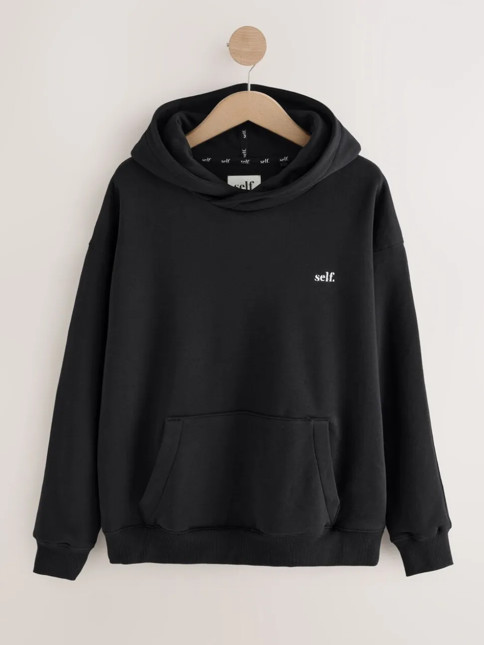 Zwart - Self. hoody