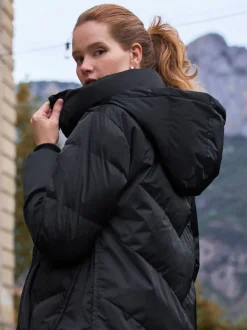 Zwart - Seraphine Lange 3-In-1 Zwangerschaps- en Draagjas Puffa Coat
