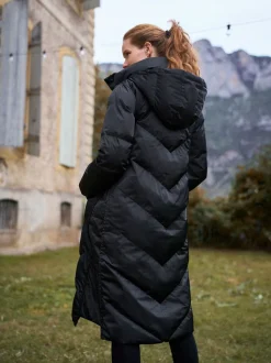 Zwart - Seraphine Lange 3-In-1 Zwangerschaps- en Draagjas Puffa Coat