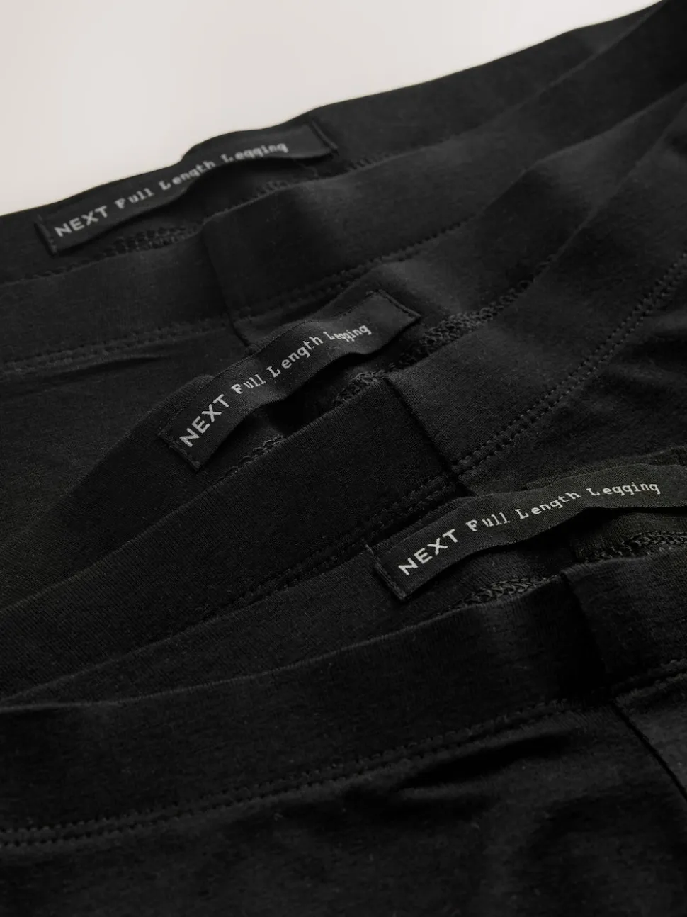 Zwart - Set van 3 lange leggings