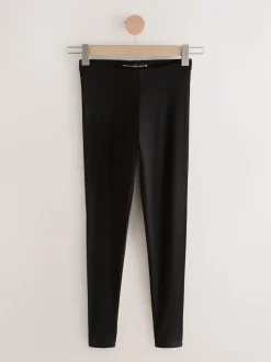 Zwart - Set van 5 lange leggings