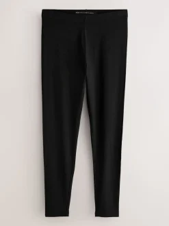 Zwart - Set van 2 lange leggings