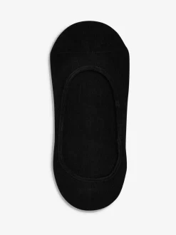 Zwart - Set van 3 paar footsies met lage uitsnijding