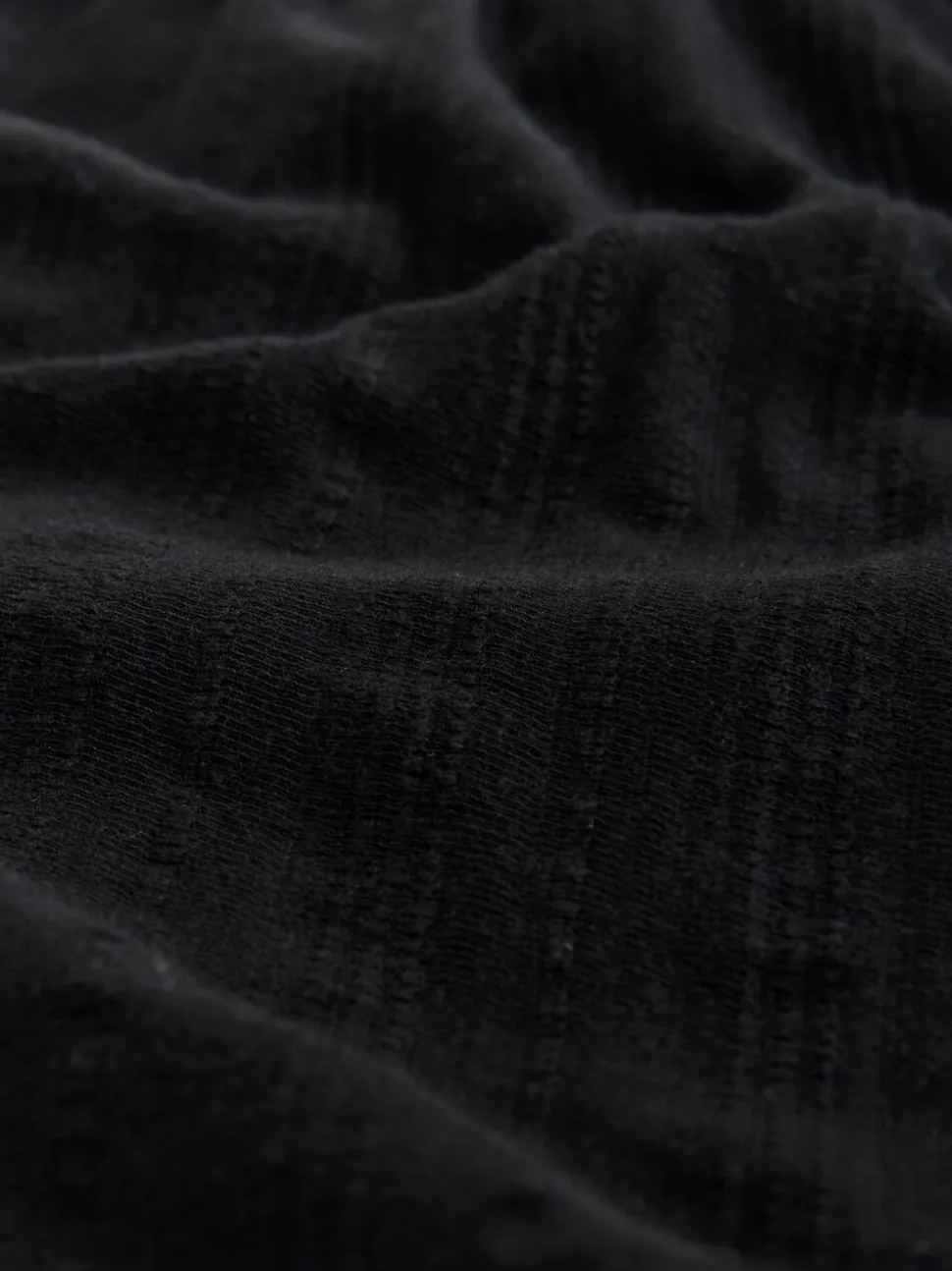 Zwart - Shirred Jersey Shorts