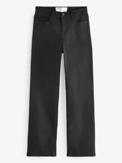 Zwart - Simply Be - 24/7 jeans met rechte pijpen