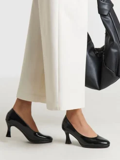Zwart - Simply Be Court Shoe Heel