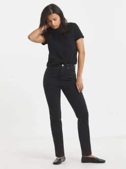 Zwart - Simply Be smalle Mom jeans