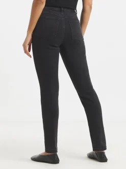 Zwart - Simply Be smalle Mom jeans