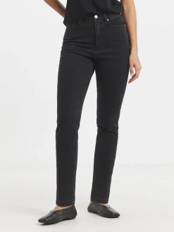 Zwart - Simply Be smalle Mom jeans