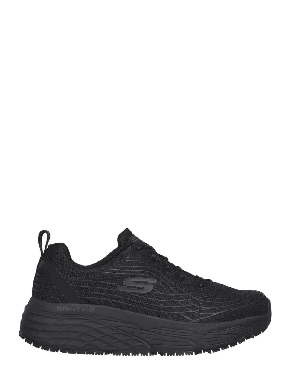 Zwart - Skechers Elite Arch Fit dames sneakers met antislipzool