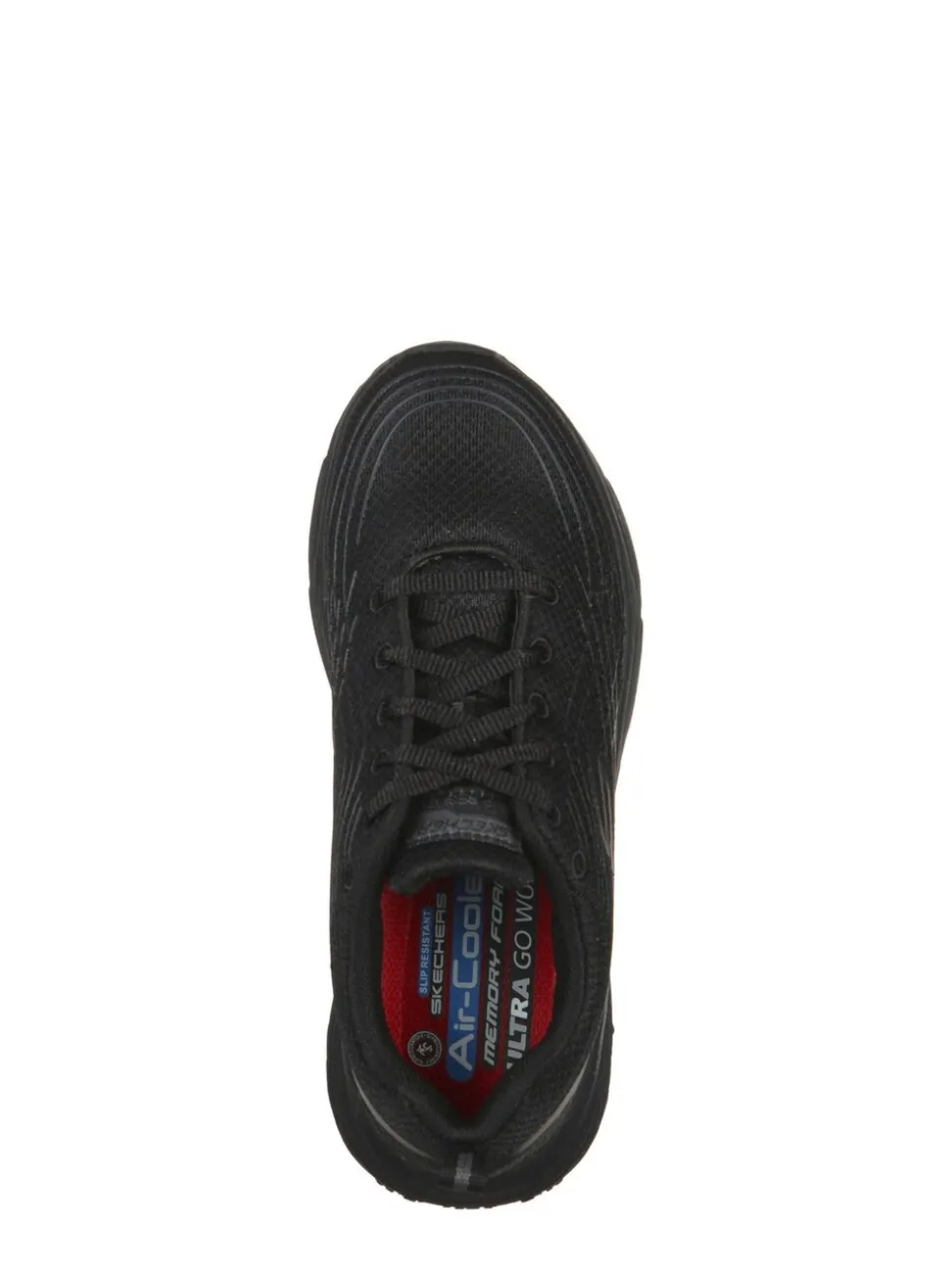 Zwart - Skechers Elite Arch Fit dames sneakers met antislipzool