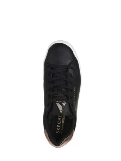 Zwart - Skechers Uno Court sneakers voor dames