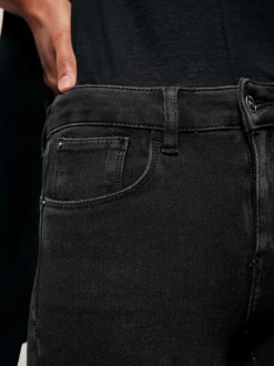 Zwart - Skinny jeans met 360° stretch