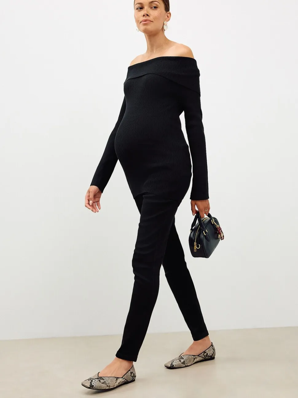 Zwart - Skinny zwangerschapsjeans