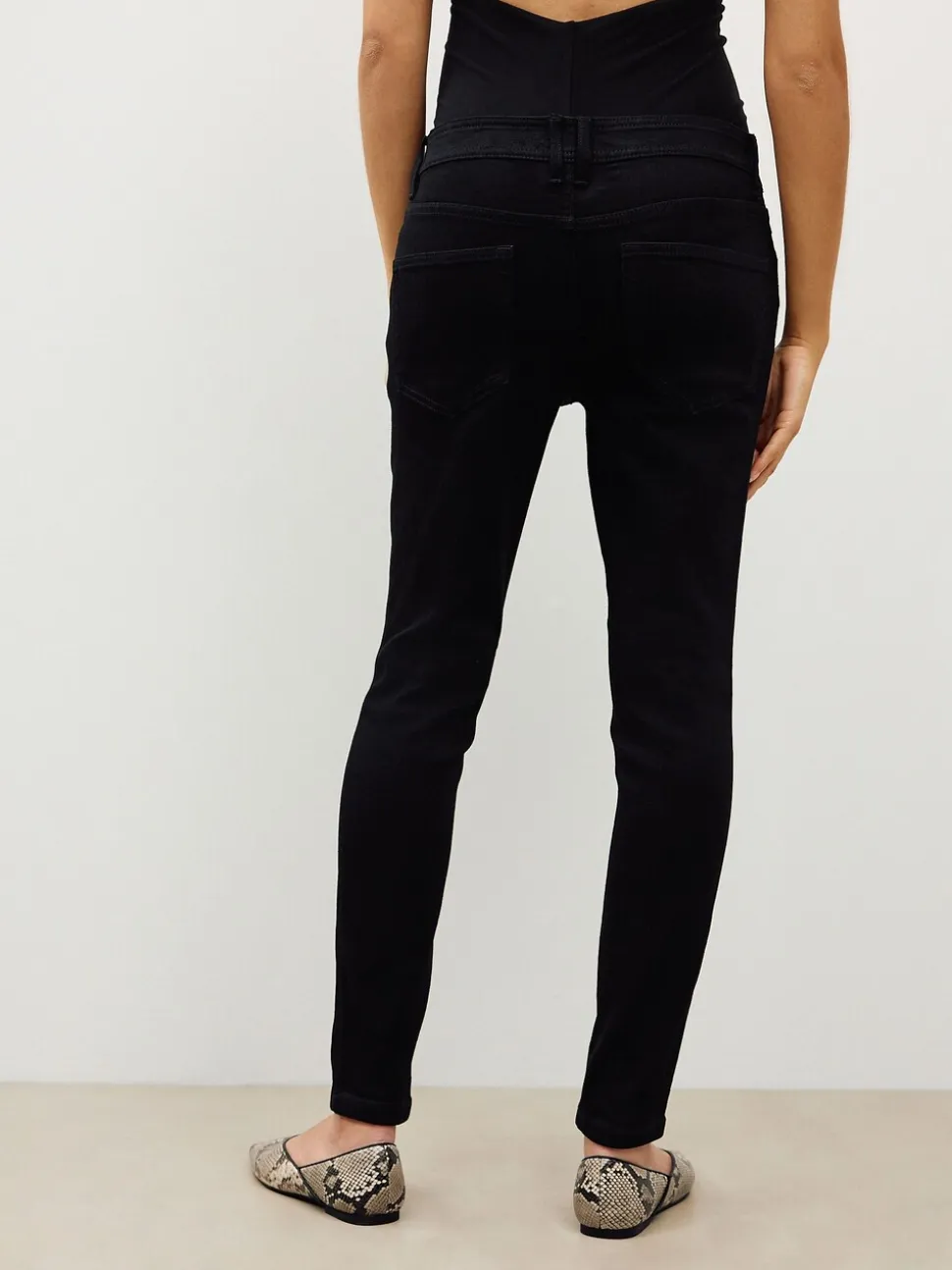 Zwart - Skinny zwangerschapsjeans