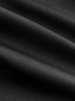 Zwart - Slip van kant en microvezel