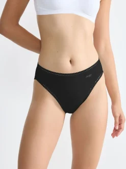 Zwart - Sloggi GO Crush Hipsters 3 Pack