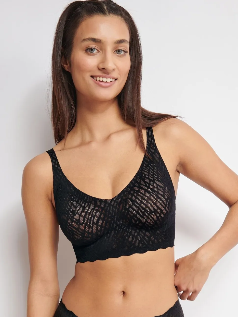 Zwart - Sloggi ZERO Feel Bliss Bralette