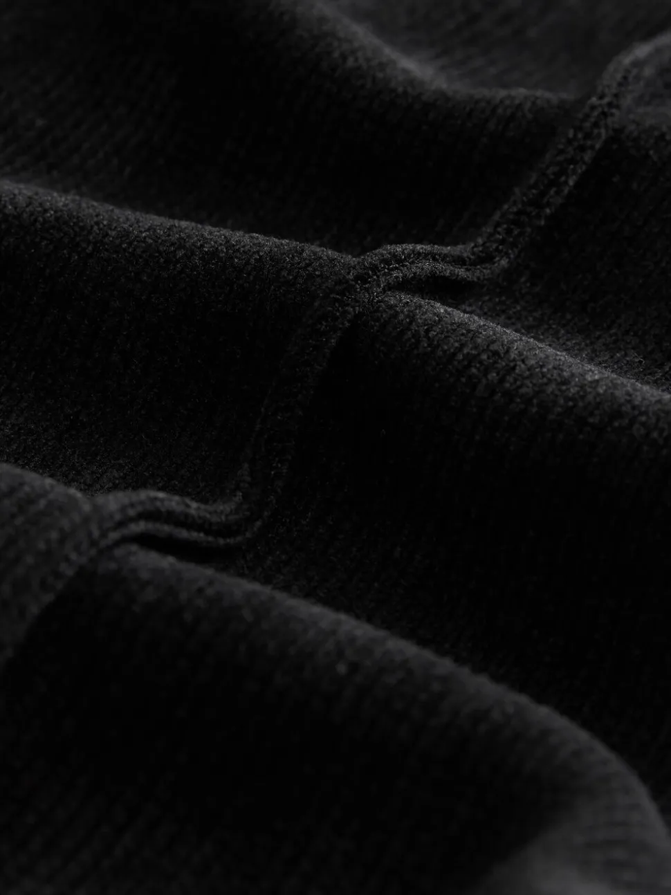 Zwart - Smoothing Corduroy Bootcut Trousers