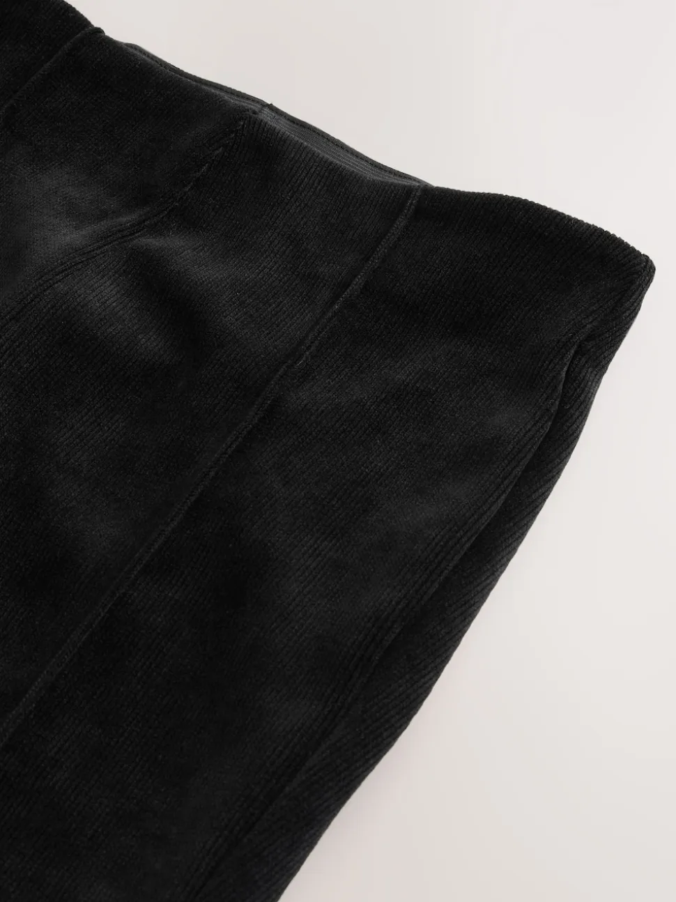 Zwart - Smoothing Corduroy Bootcut Trousers