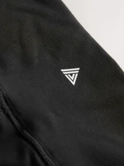 Zwart - Sport Dry Tech buikcorrigerende legging met hoge taille en volledige lengte