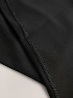 Zwart - Sport Dry Tech buikcorrigerende legging met hoge taille en volledige lengte