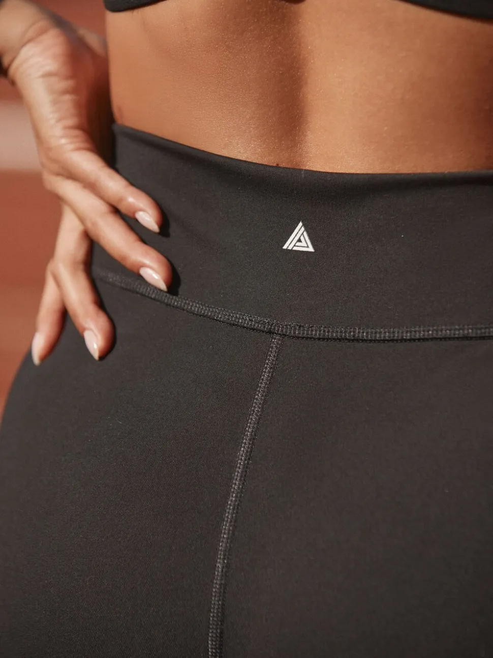 Zwart - Sports Dry Tech buikcorrigerende shorts