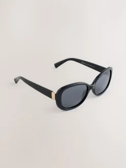 Zwart - Square Wrap Sunglasses
